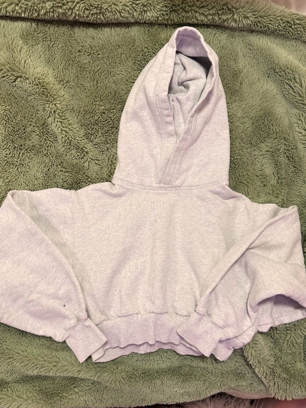 TNA cozy AF cropped sweater